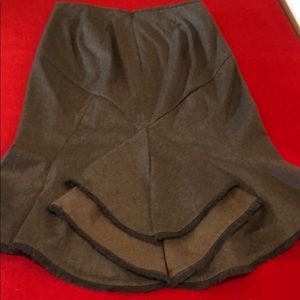 🟡ZAC POSEN NEIMAN MARCUS WOOL SKIRT Sz 4 NWT